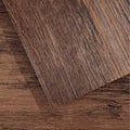 Peel and Stick Vinyl Flooring 36 Pack Brown - 54 Sq.Ft Waterproof