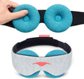 Manta Cool Sleep Mask Blackout Eye Mask with Reusable Cooling Pads