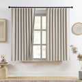 RAIN CITY Beige Blackout Curtains for Bedroom and Nursery