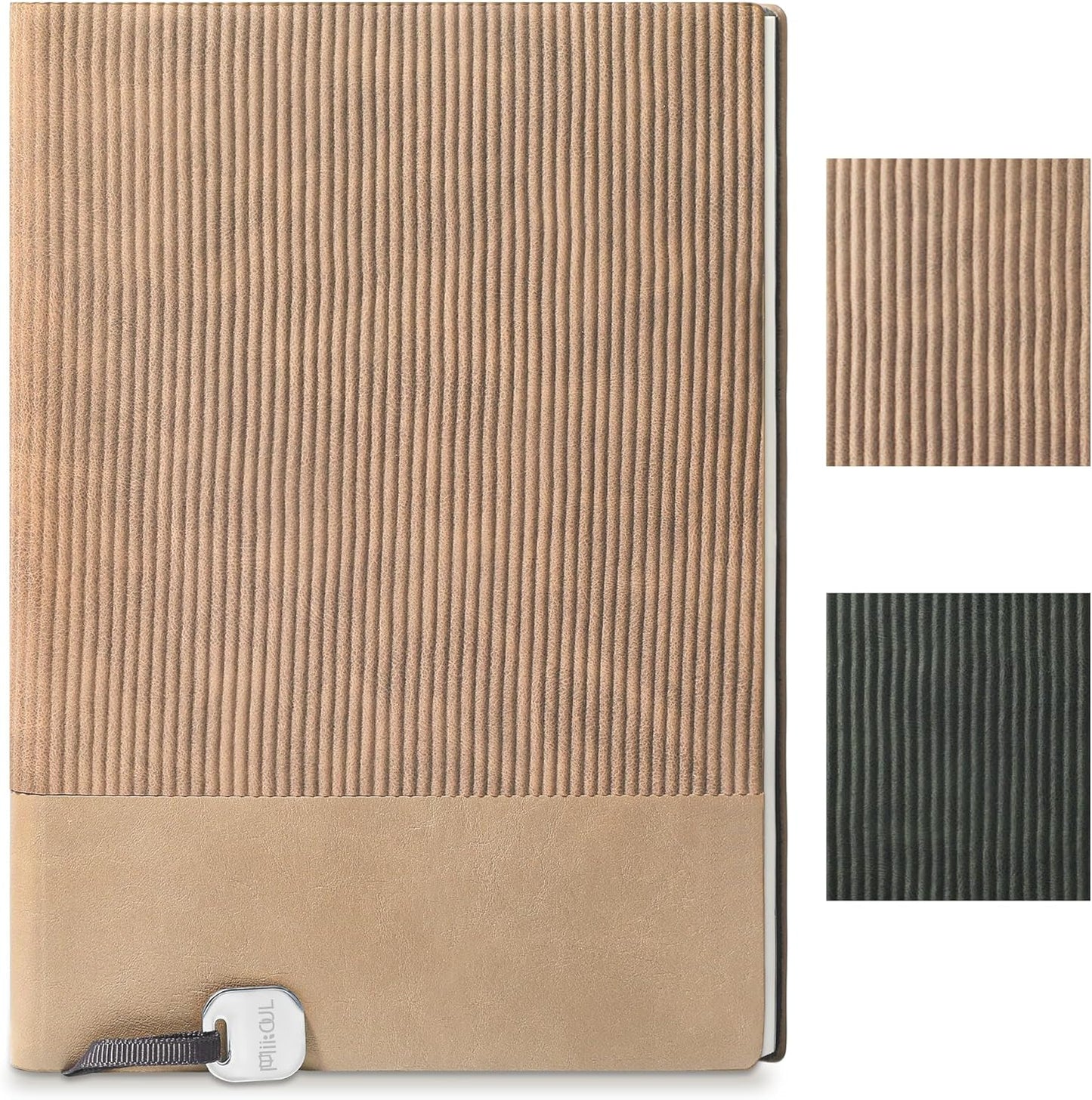 Premium A5 Leather Journal: 200 Pages, 100GSM, Perfect for Writing