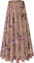 Women's Chiffon White Flowy Maxi Skirt Pleated A Line - Comfortable is