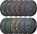 2 Inch Bumper Plates High Bounce 300lb Set - Durable Home Gym