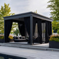 Mosquito Shield Mesh Screen Curtains for Patio - Adjustable Rod Pocket