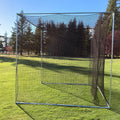LFS Nylon Golf Cage Net with Baffle, 10x10x10 Ft