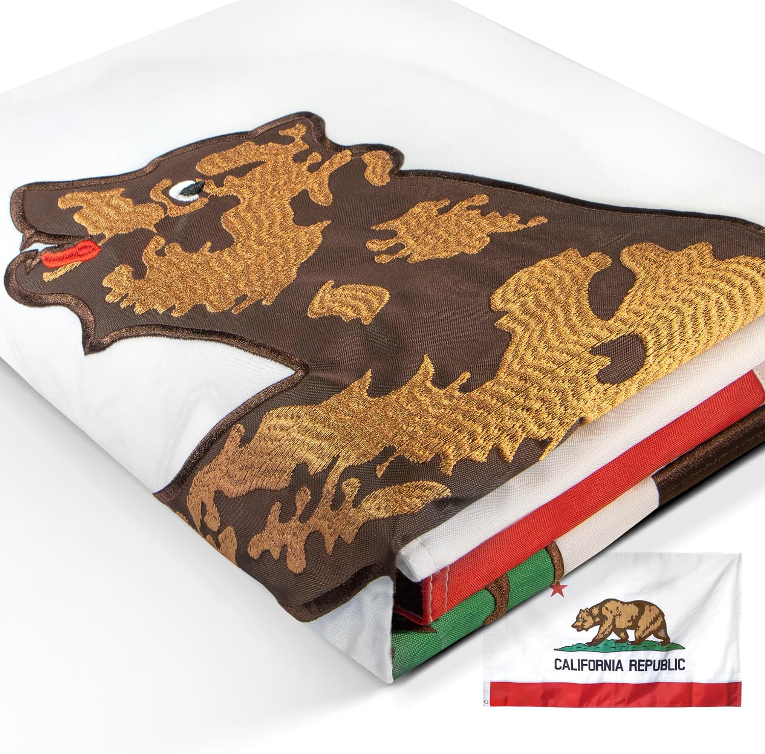 Anley EverStrong California State Flag 3x5 Ft - Durable & Stylish
