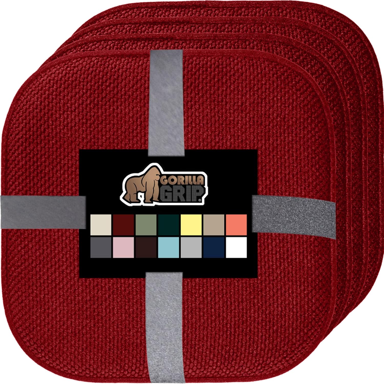 GORILLA GRIP Slip Resistant Chair Cushions for Ultimate Comfort