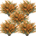 Artificial Fall Flowers for Outdoors - Lifelike UV Resistant Lavender