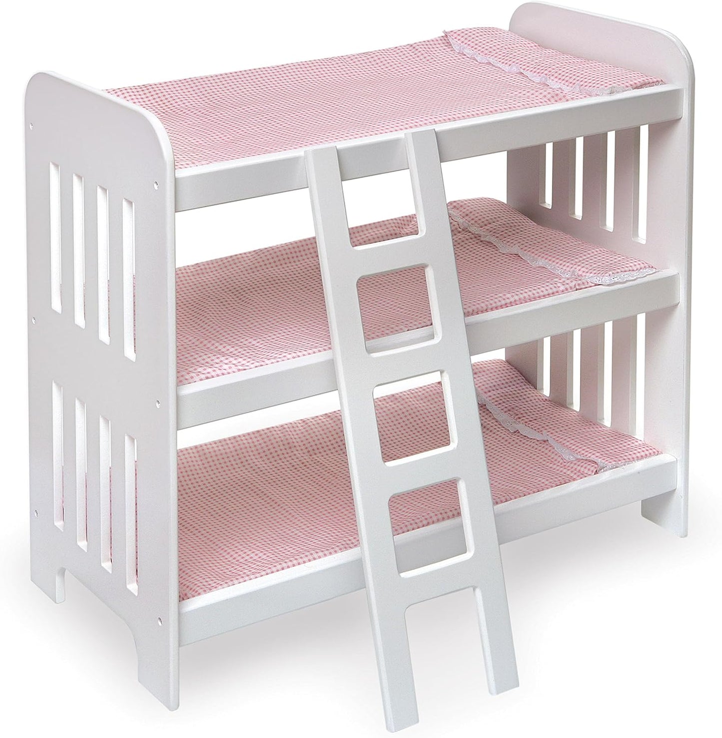 Badger Basket Triple Doll Bunk Bed with Ladder for 20-Inch Dolls