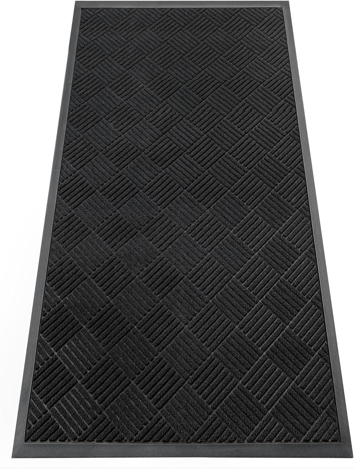 Indoor Outdoor Door Mat with Non-Slip Rubber Backing for Entryway