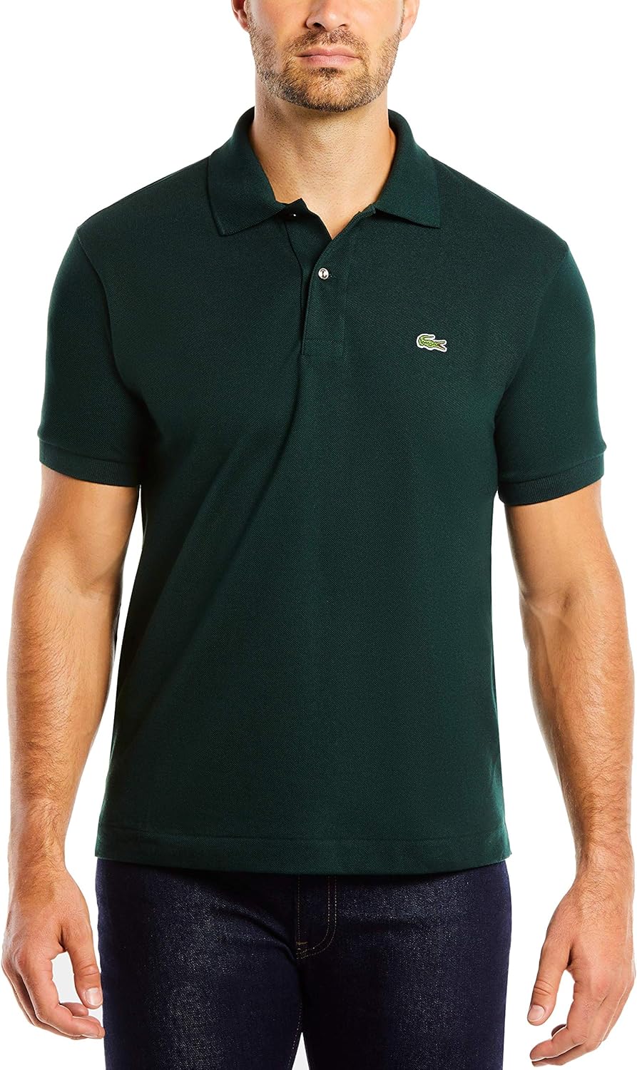 Lacoste Men's Original Cotton Pique Polo - Classic Slim Fit Style