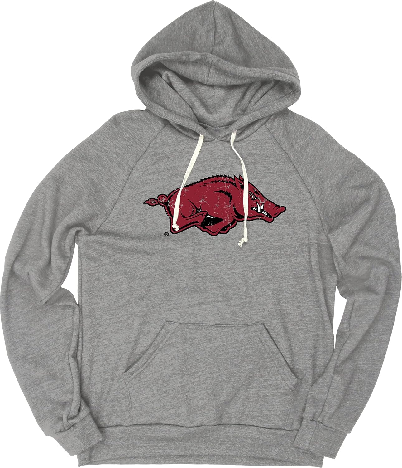 Blue 84 Men's Tri-Blend Hoodie for Arkansas Razorbacks Fans