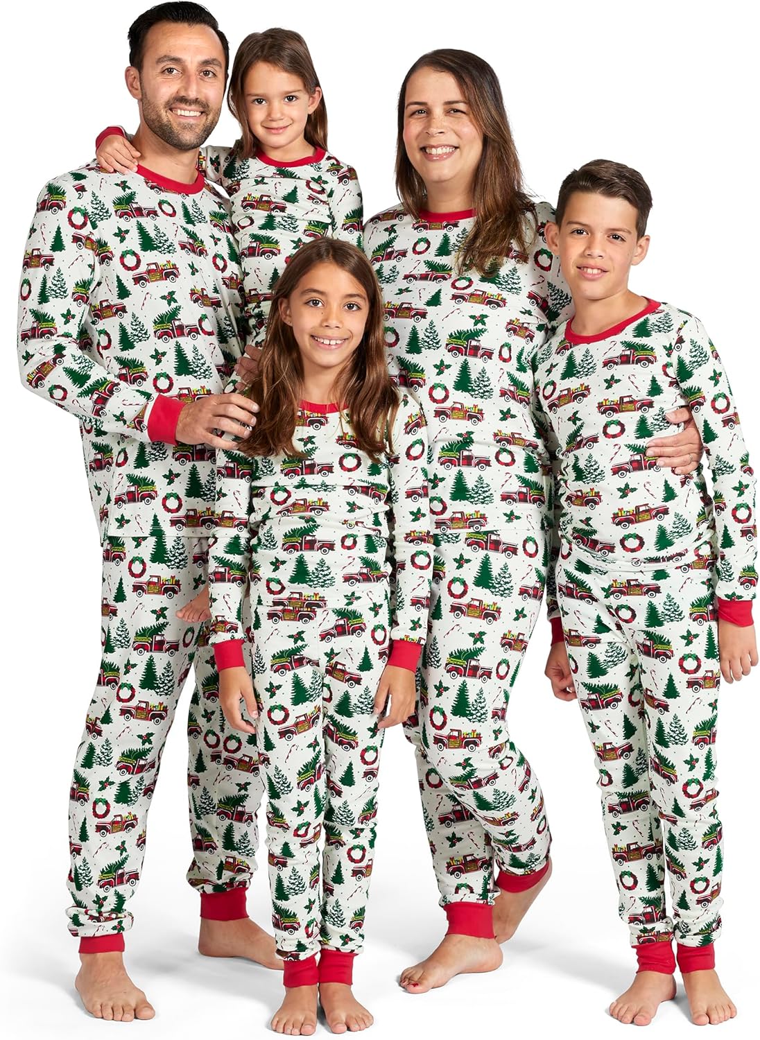 Family Matching Christmas Pajama Sets for Kids and Adults