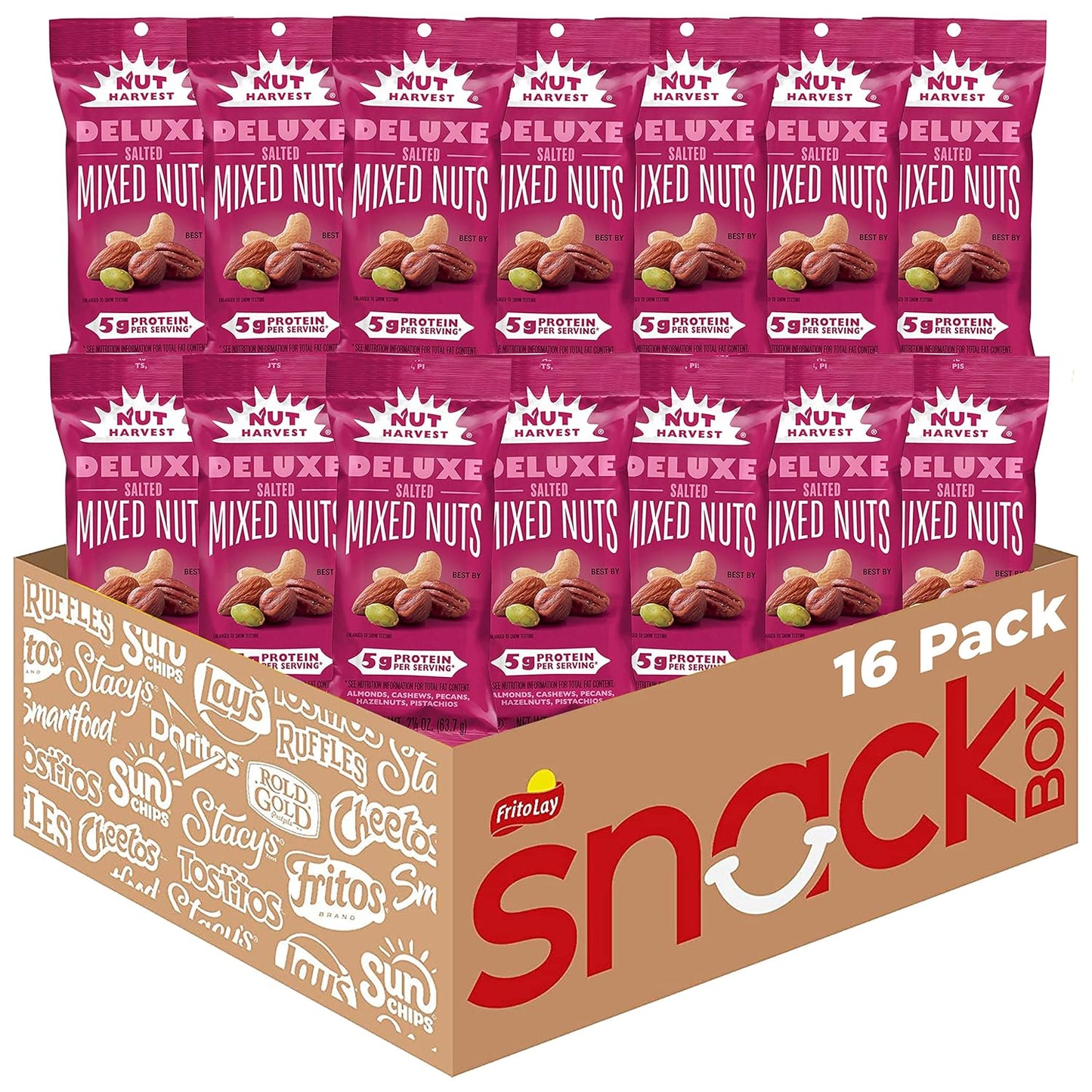 Nut Harvest Deluxe Mixed Nuts - Perfect Snack for Any Occasion