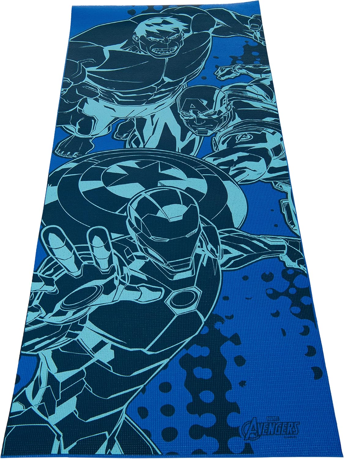 Capelli Sport Marvel Avengers Kids Yoga Mat, Non-Slip with Hero Designs, Fitness Fun!