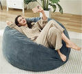 36 in Bean Bag Chair with Memory Foam Filler - Ultra Soft Velvet
