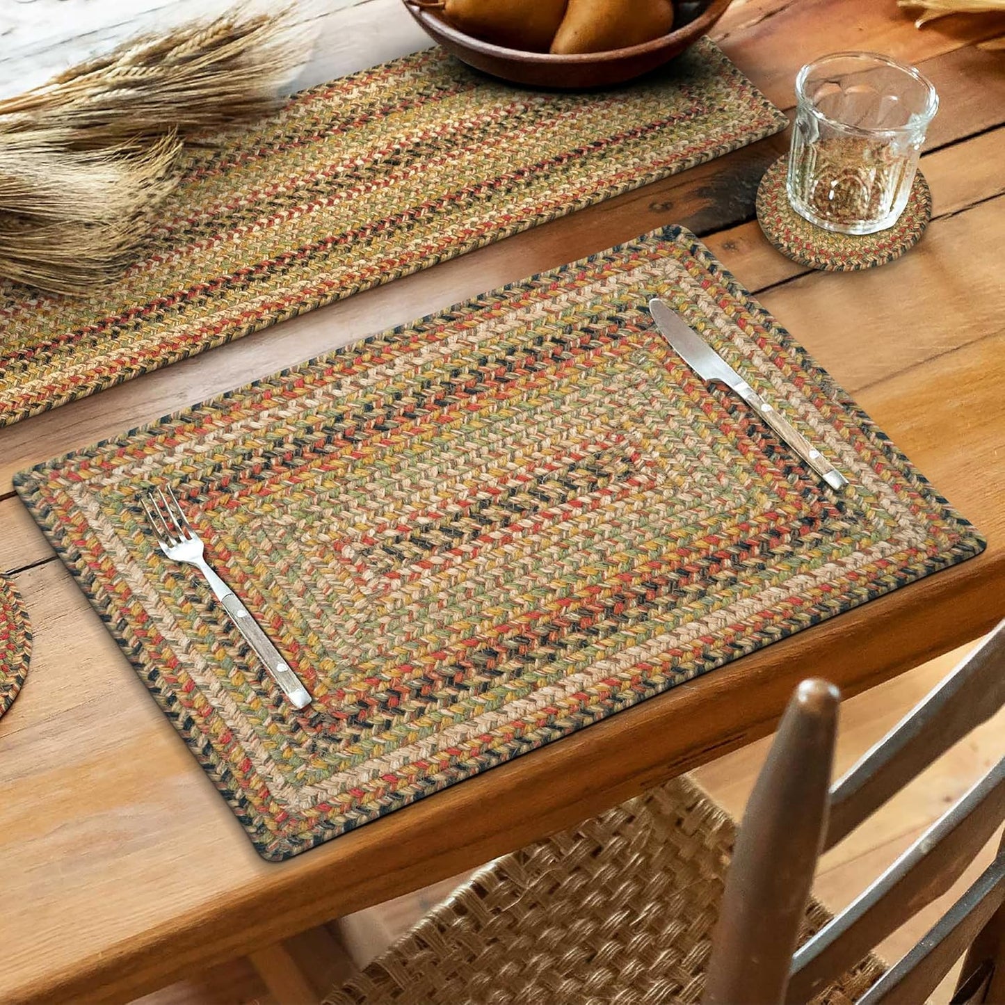 Kingston Dining Placemats Set of 6 for Vibrant Table Decor