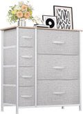 Fabric Dresser with 7 Drawers - Compact Organizer for Small Spaces