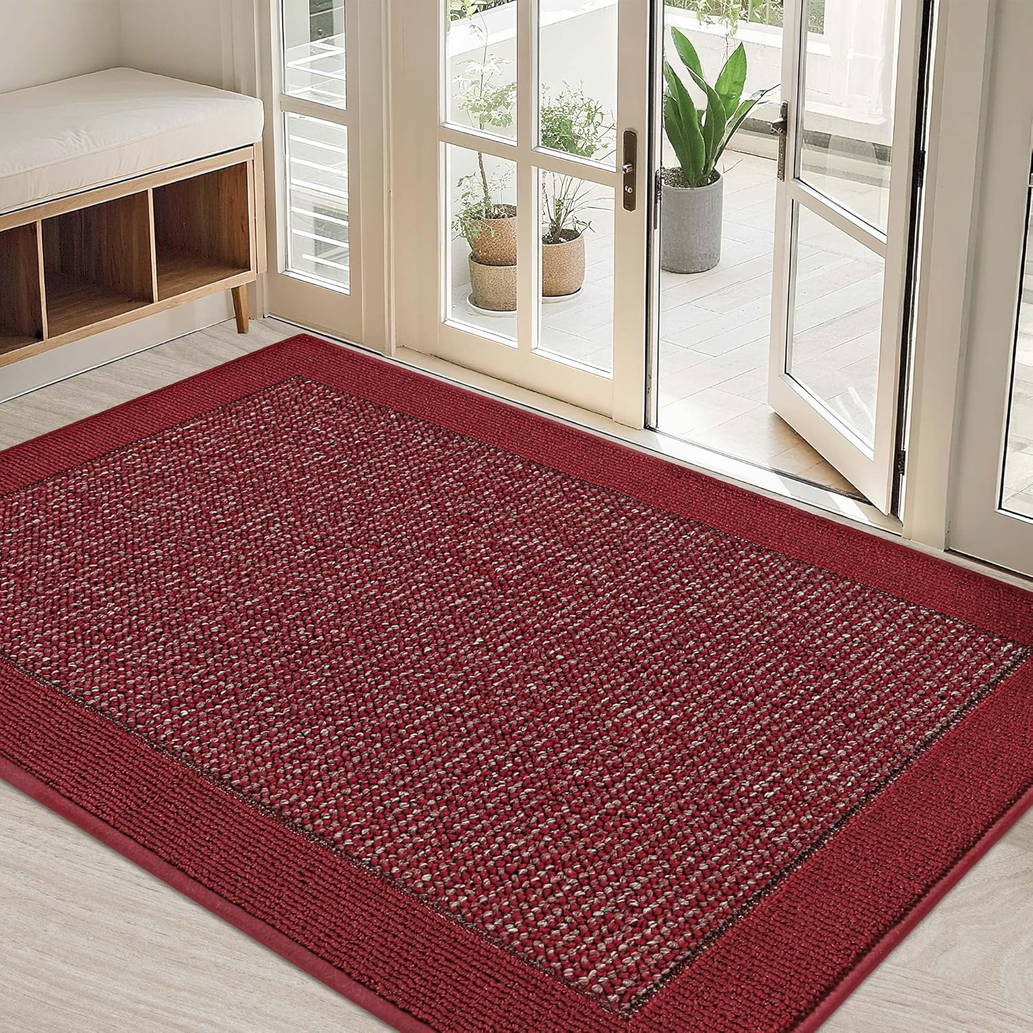 BEQHAUSE Indoor Door Mat 32in x 48in, Non-Slip Entryway Rug