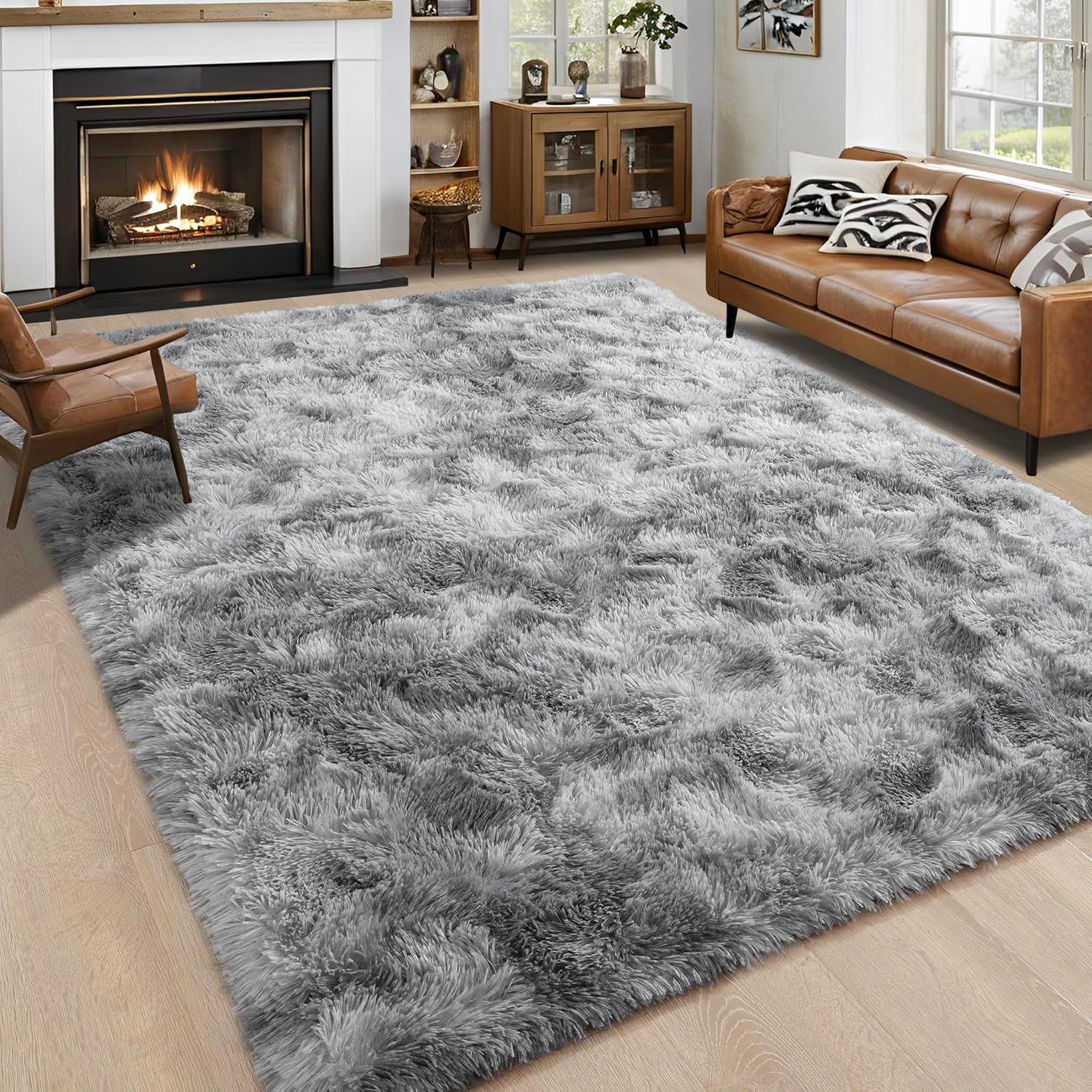 Noahas Large Fluffy 8x10 Area Rugs for Living Room and Bedroom
