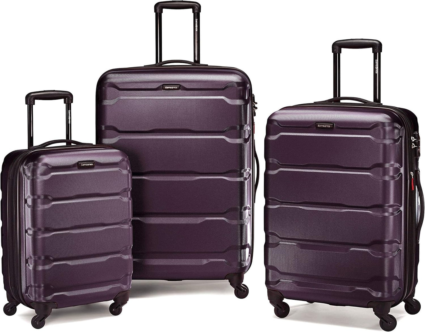 Samsonite Omni PC Hardside Expandable Luggage Set with Spinner Wheels