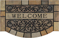 24 x 36 in Entrance Door Mat - Heavy Duty Rubber Welcome Mat