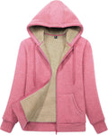 Ultimate Warmth: MAGCOMSEN Women's Sherpa Hoodie