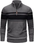TACVASEN Men's Quarter Zip Sweaters for Stylish Fall Looks
