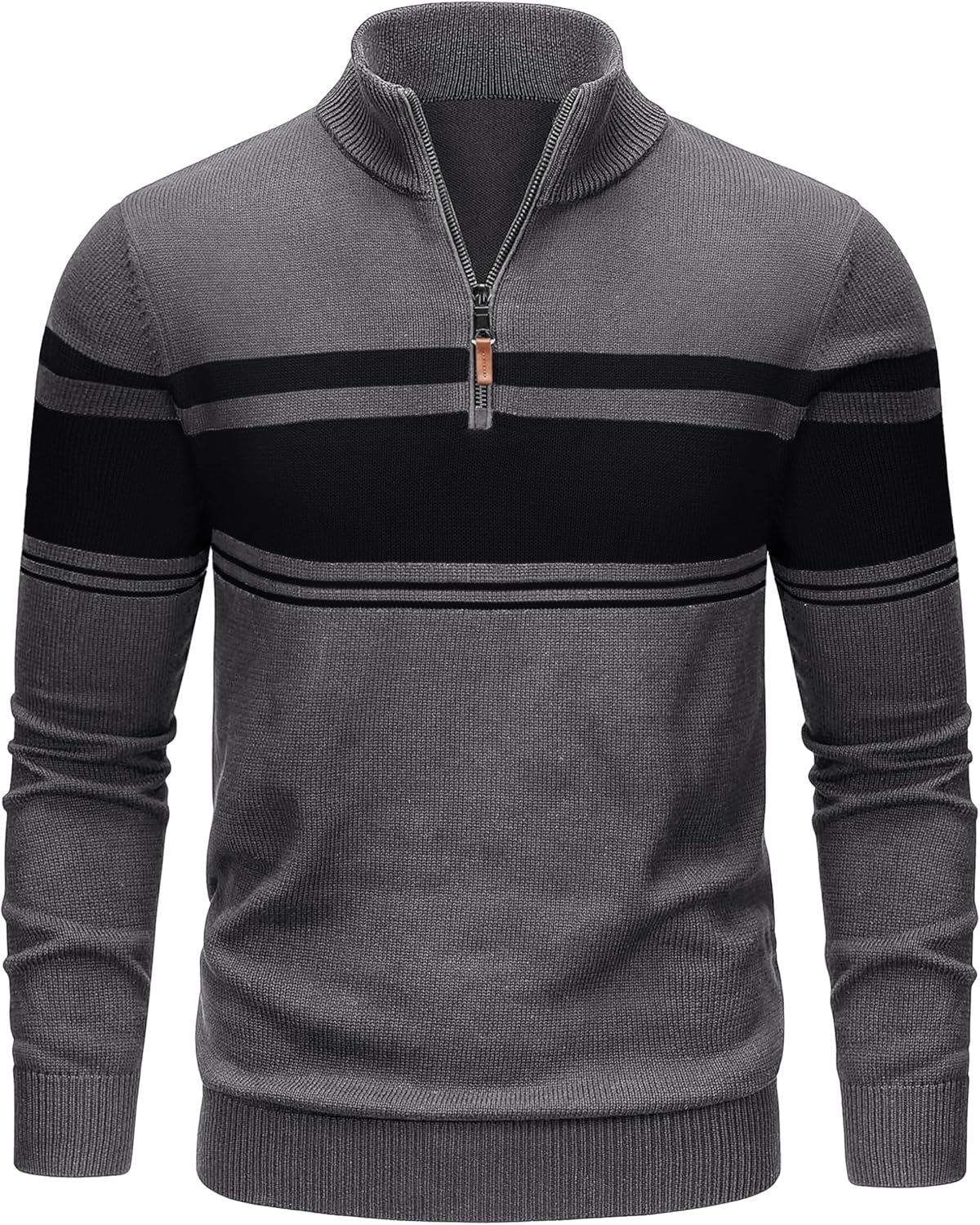TACVASEN Men's Quarter Zip Sweaters for Stylish Fall Looks