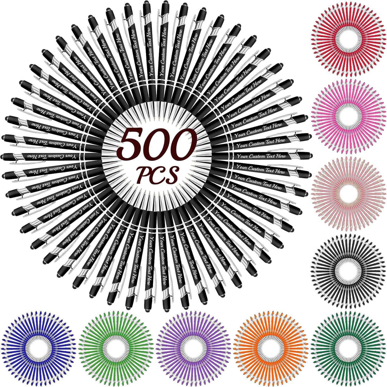 500 Personalized Custom Pens for Engraving and Gifts