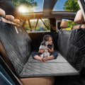Dog Back Seat Cover Hard Bottom - 6.4mm Support Boards, Waterproof