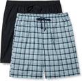 Men's Cotton Stretch Poplin Pajama Shorts - Relaxed Fit Comfort Our