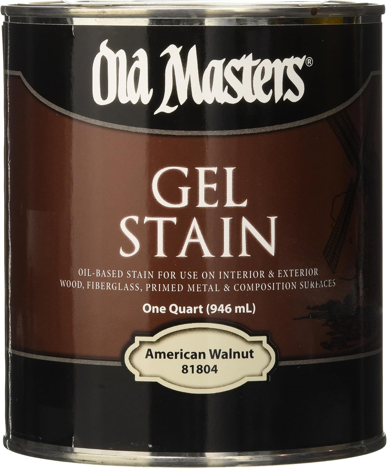 Old Masters Gel Stain American Walnut for Stunning Wood Finishes