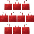 Extra Large Tote Bags Set of 10 - Eco-Friendly Grocery Solutions