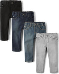 Baby Boys and Toddler Skinny Jeans Multipack - 4-Pack Essential