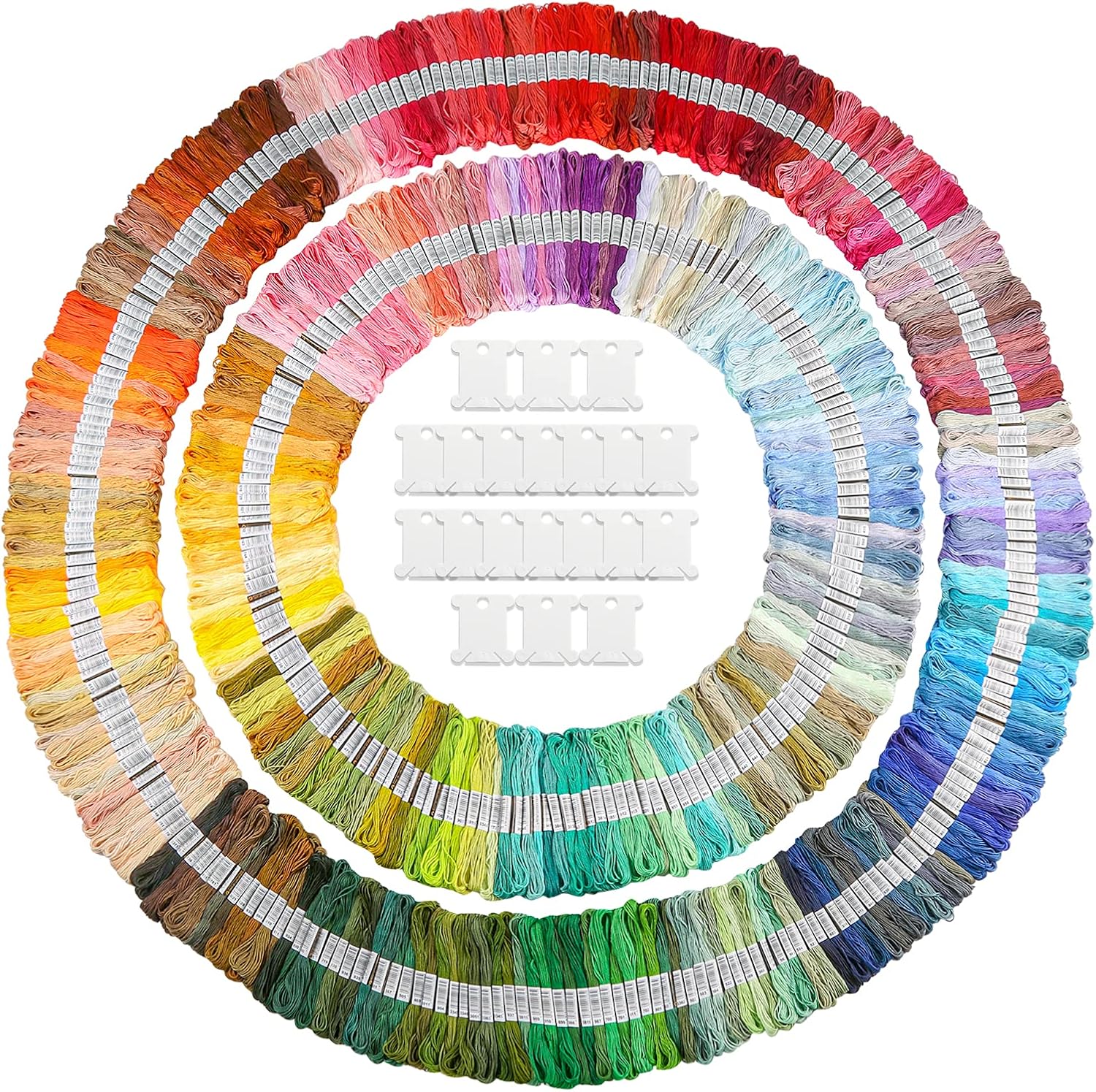 Caydo 447 Color Embroidery Floss for DIY Crafts and More