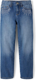 Comfortable Girls Wide Leg Jeans for Trendy Casual Wear