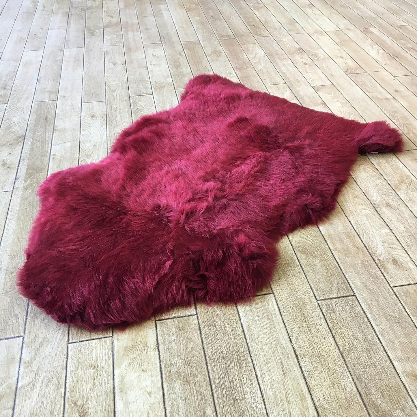 HUAHOO Premium Genuine Sheepskin Rug for Cozy Home Decor
