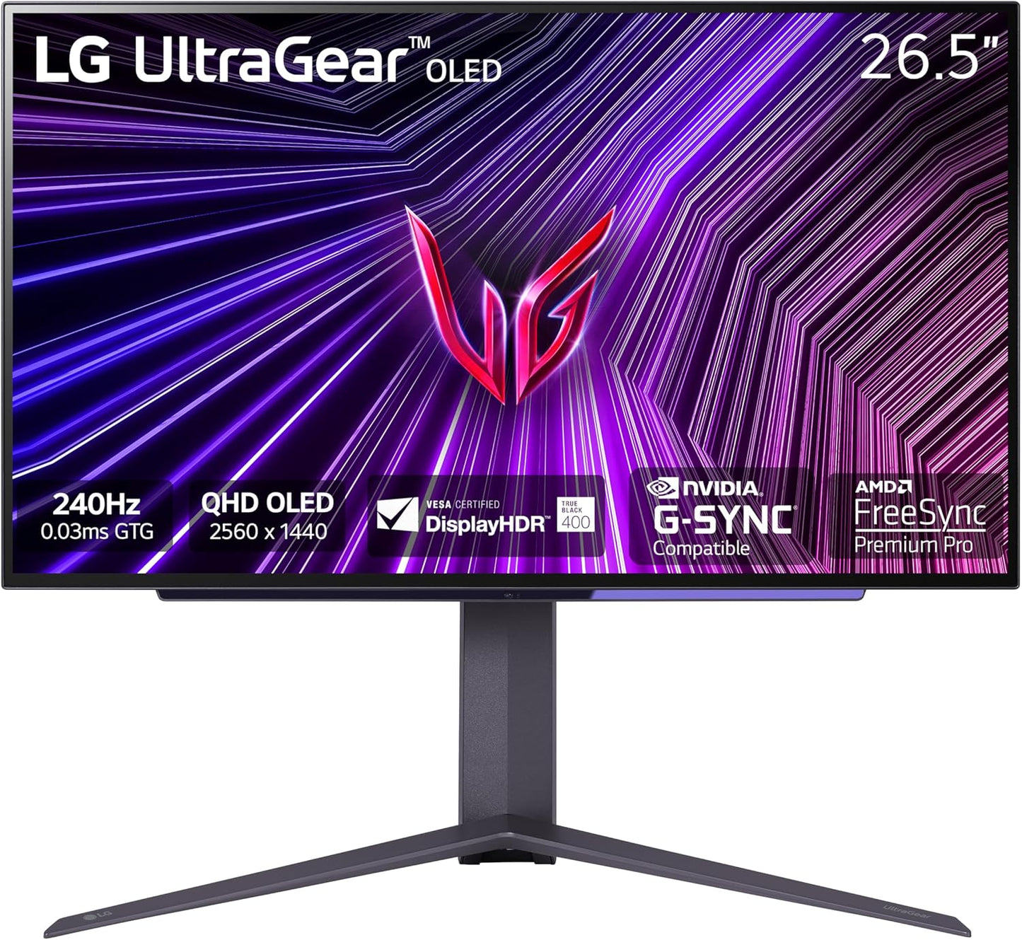 LG 27GS93QE OLED Gaming Monitor - 240Hz 0.03ms Response Time