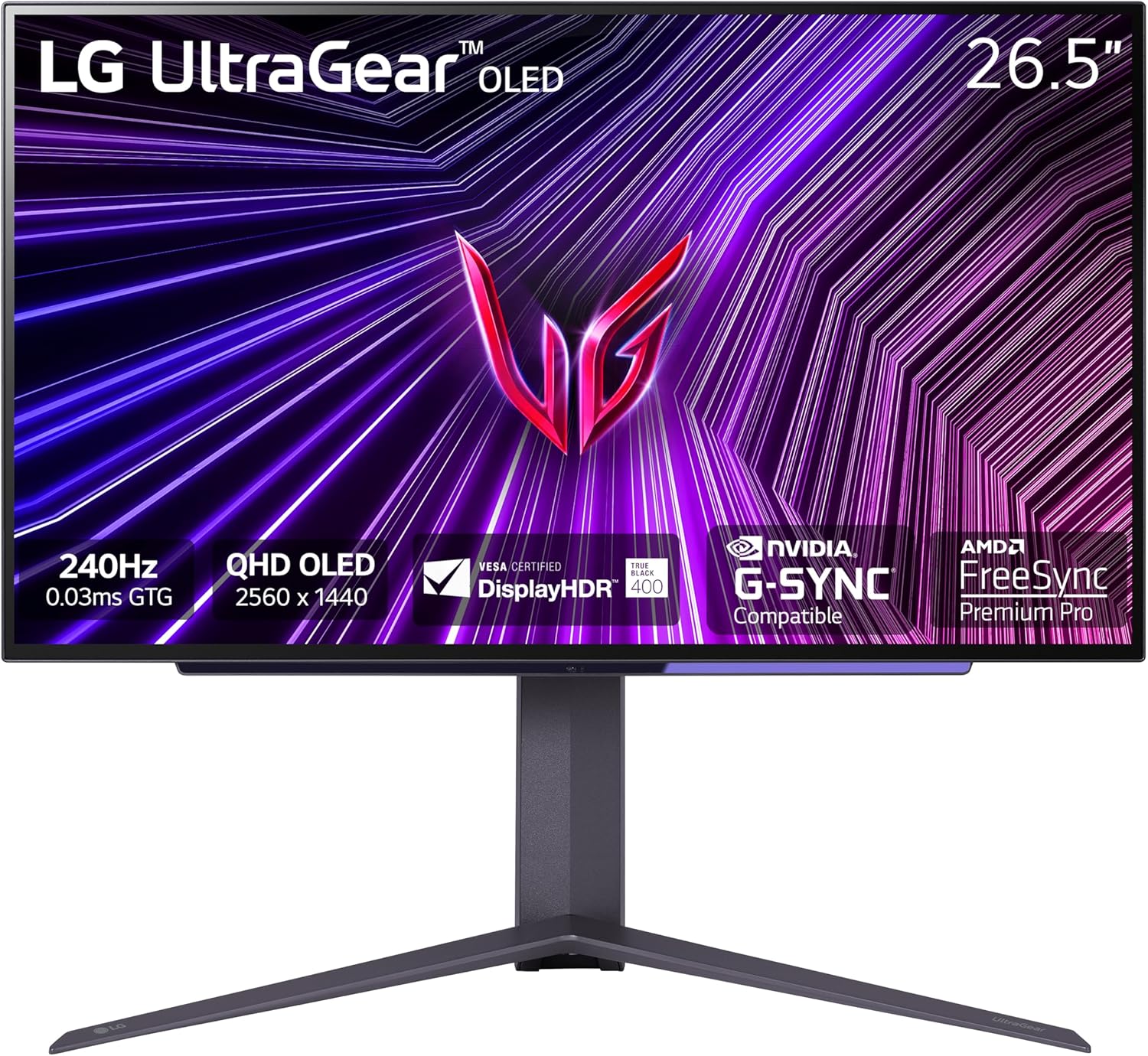LG 27GS93QE OLED Gaming Monitor - 240Hz 0.03ms Response Time