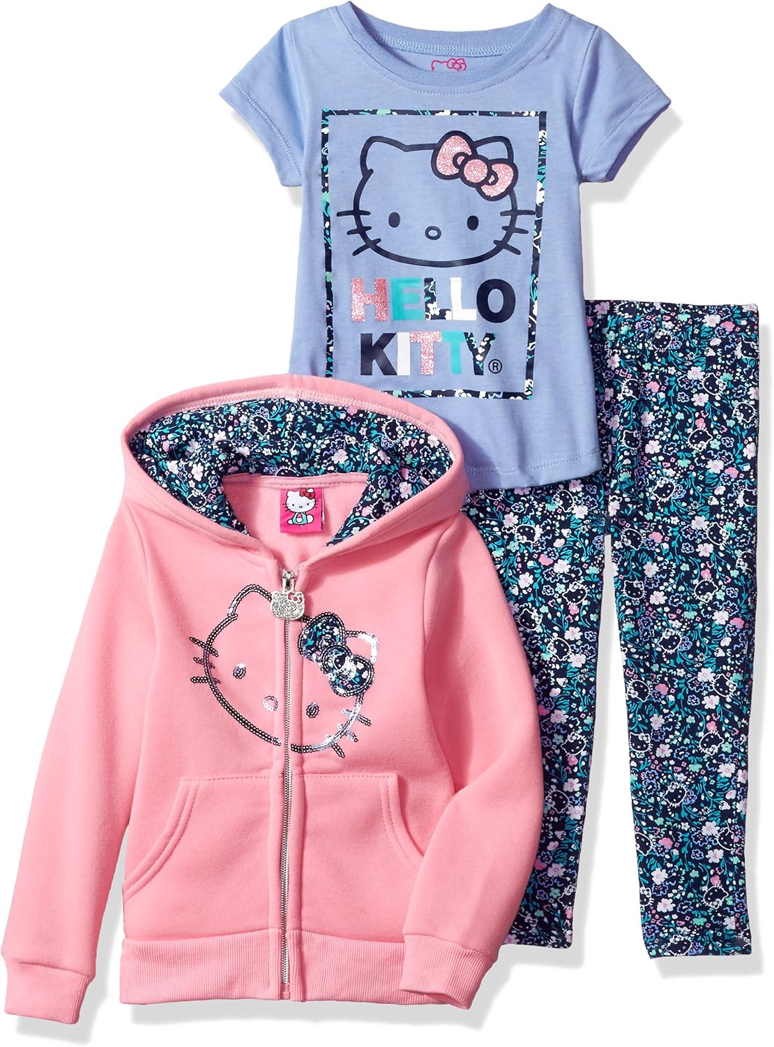 Hello Kitty Hooded Legging Set for Fashion Forward Kids
