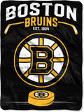 Northwest NHL Unisex Raschel Throw Blanket for Sports Fans