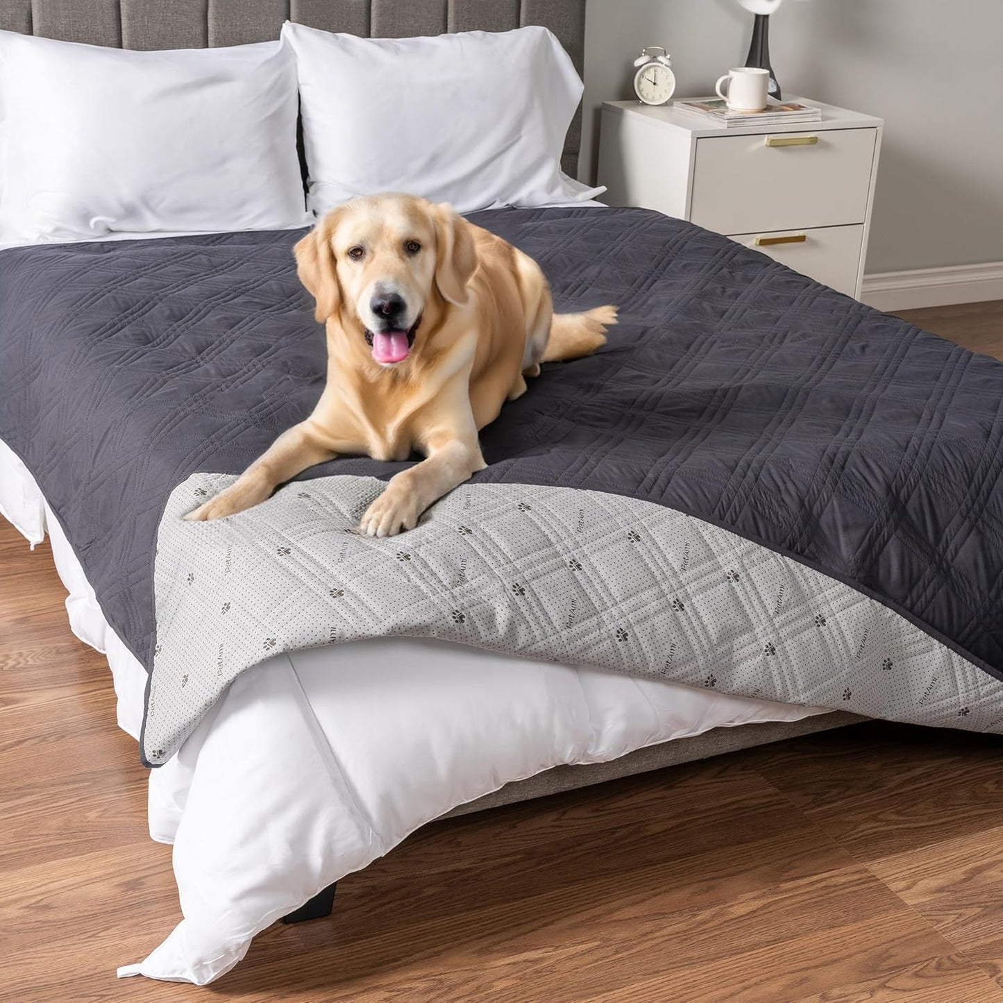 PetAmi Waterproof Couch Cover for Dogs - Reversible Blanket