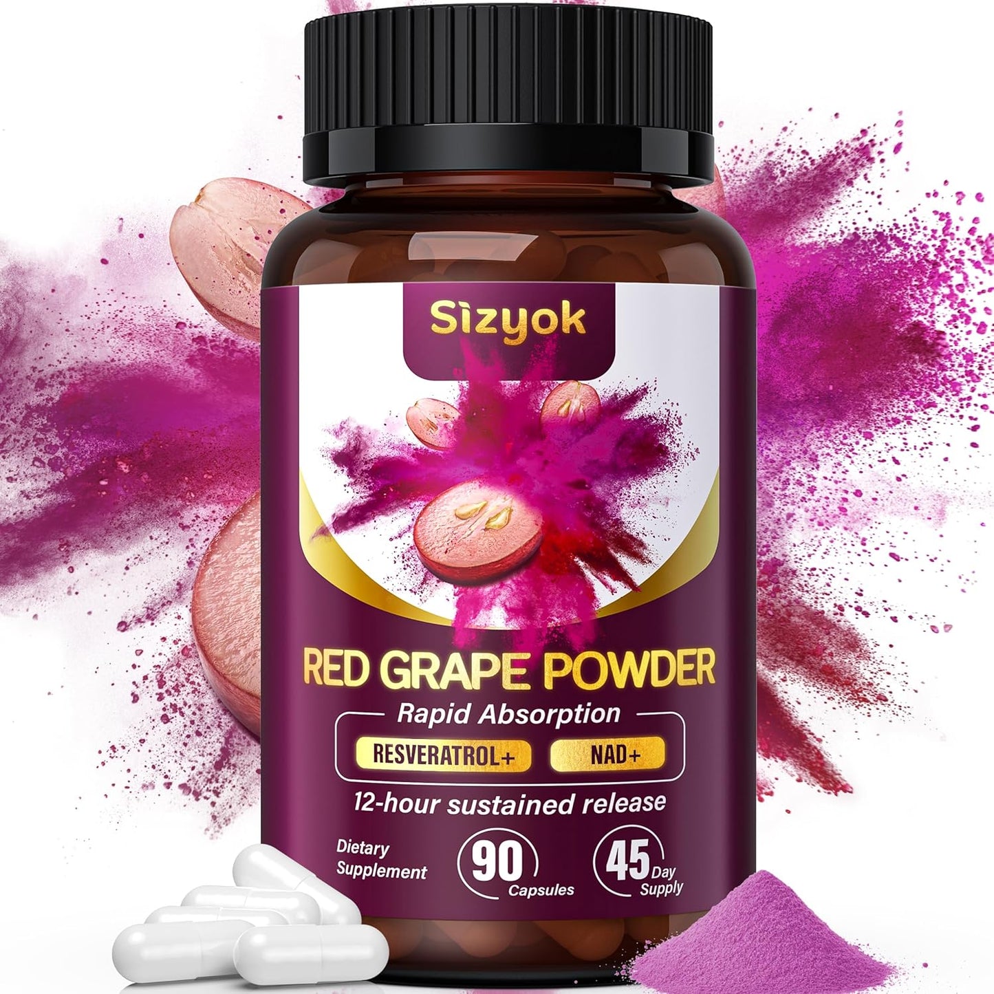 Piceid Resveratrol Supplement for Heart Health and Energy Boost