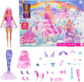 Barbie Advent Calendar with Doll & 24 Surprise Accessories - Holiday