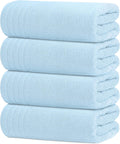 Tens Towels Pack of 4 Extra Large Bath Towels 30 x 60 in - Soft, Quick