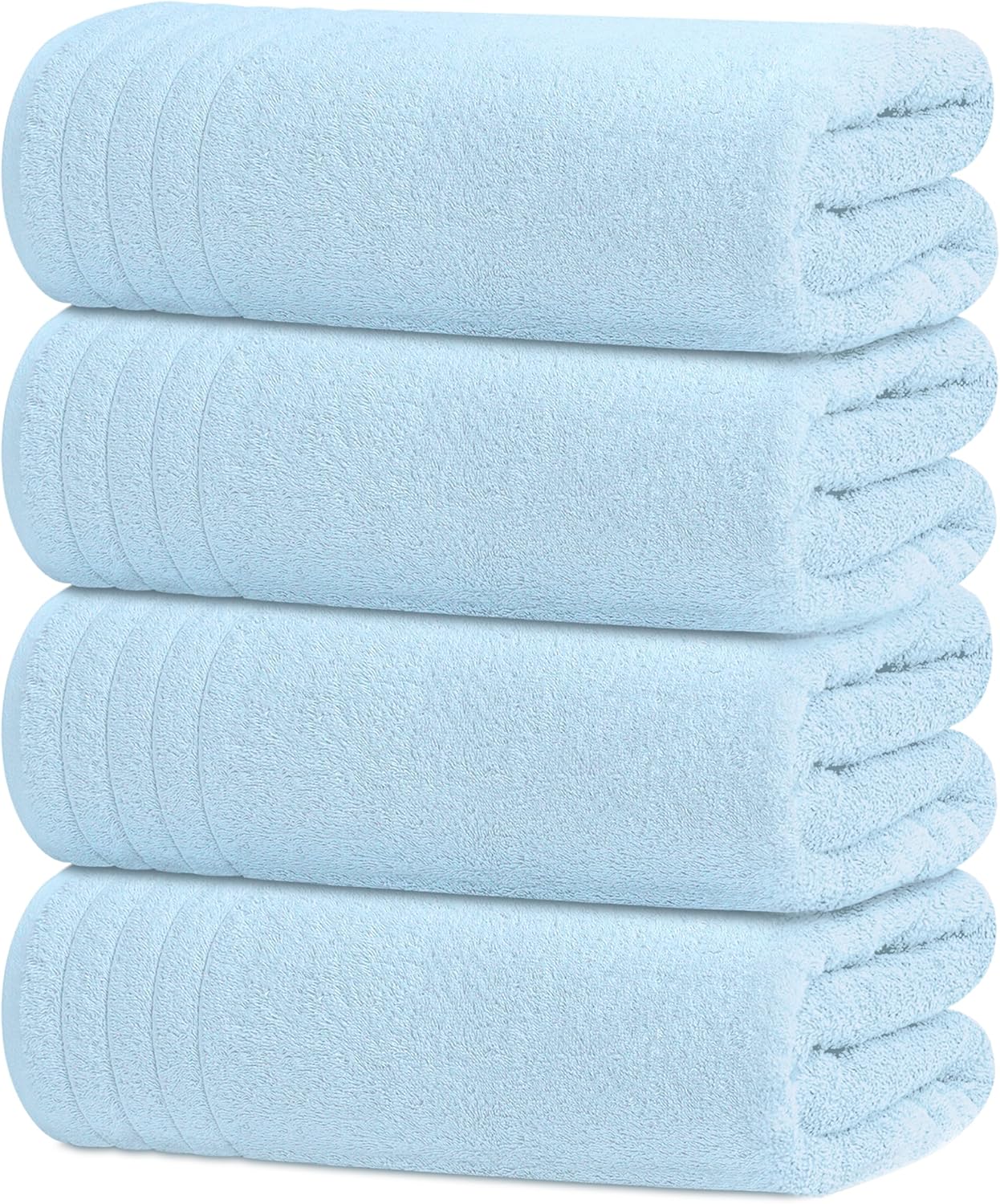 Extra Large Bath Towels Pack of 4, Soft & Absorbent 30 x 60 in
