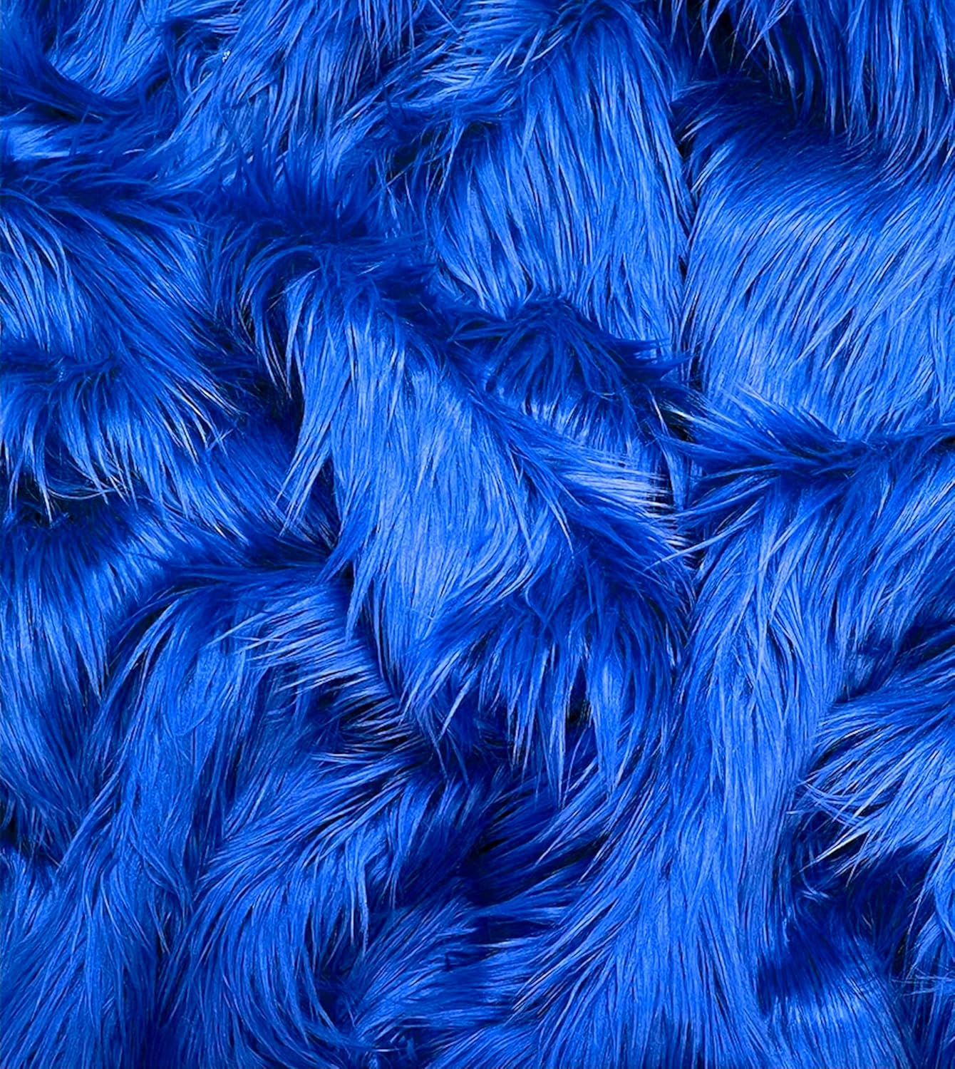 EOVEA Shaggy Faux Fur Fabric for Crafts, Costumes & Decor