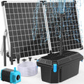 40W Solar Fountain Pump with Pond Filter for Outdoor Ponds
