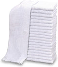 GOLD TEXTILES 120 PC Cotton Blend White Bar Mops - Value Pack