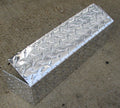 Club Car DS Golf Cart Diamond Plate Front Bumper Cover - Polished